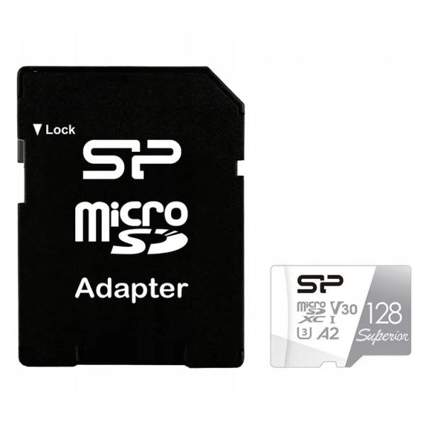 Karta microSD z adapterem 128GB Silicon Power
